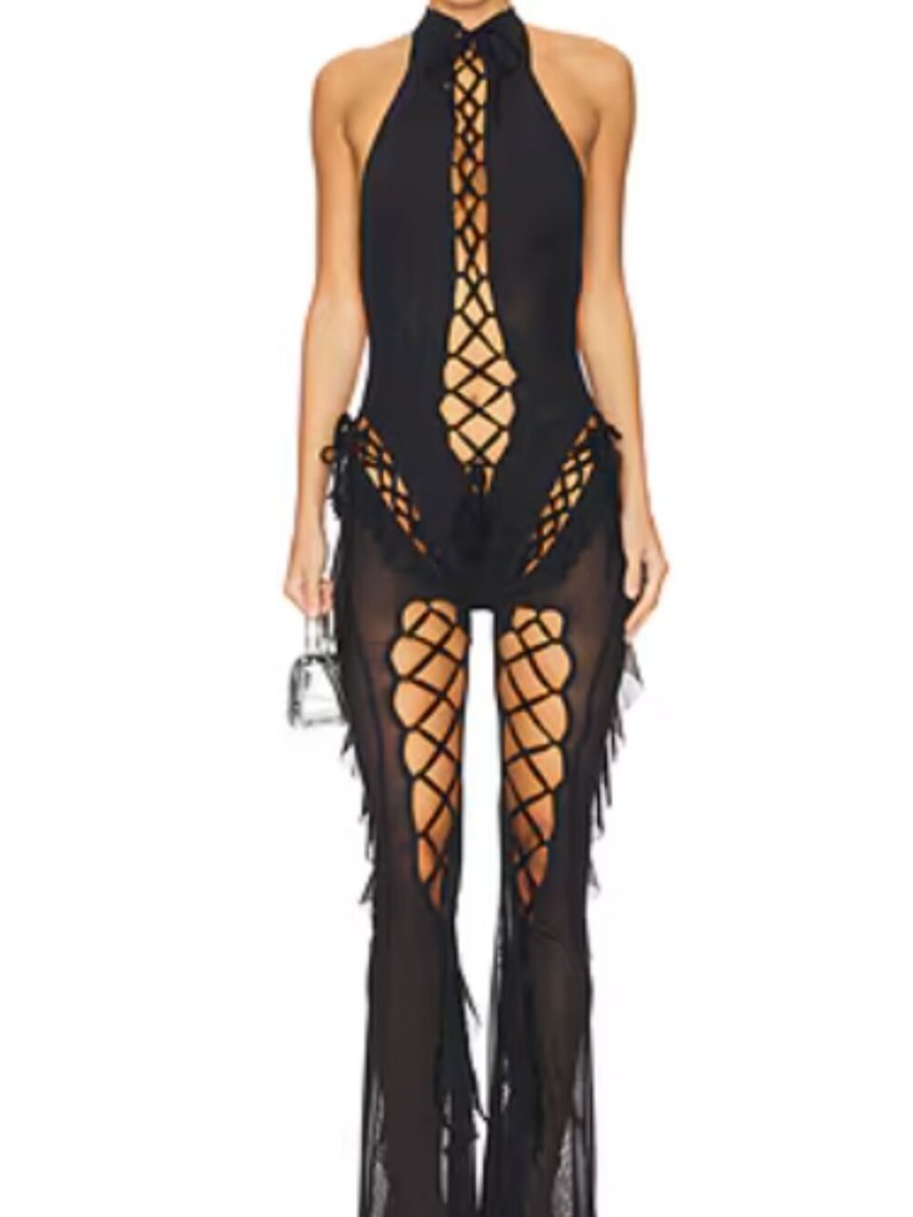 Sinful Romance Jumpsuit Noir